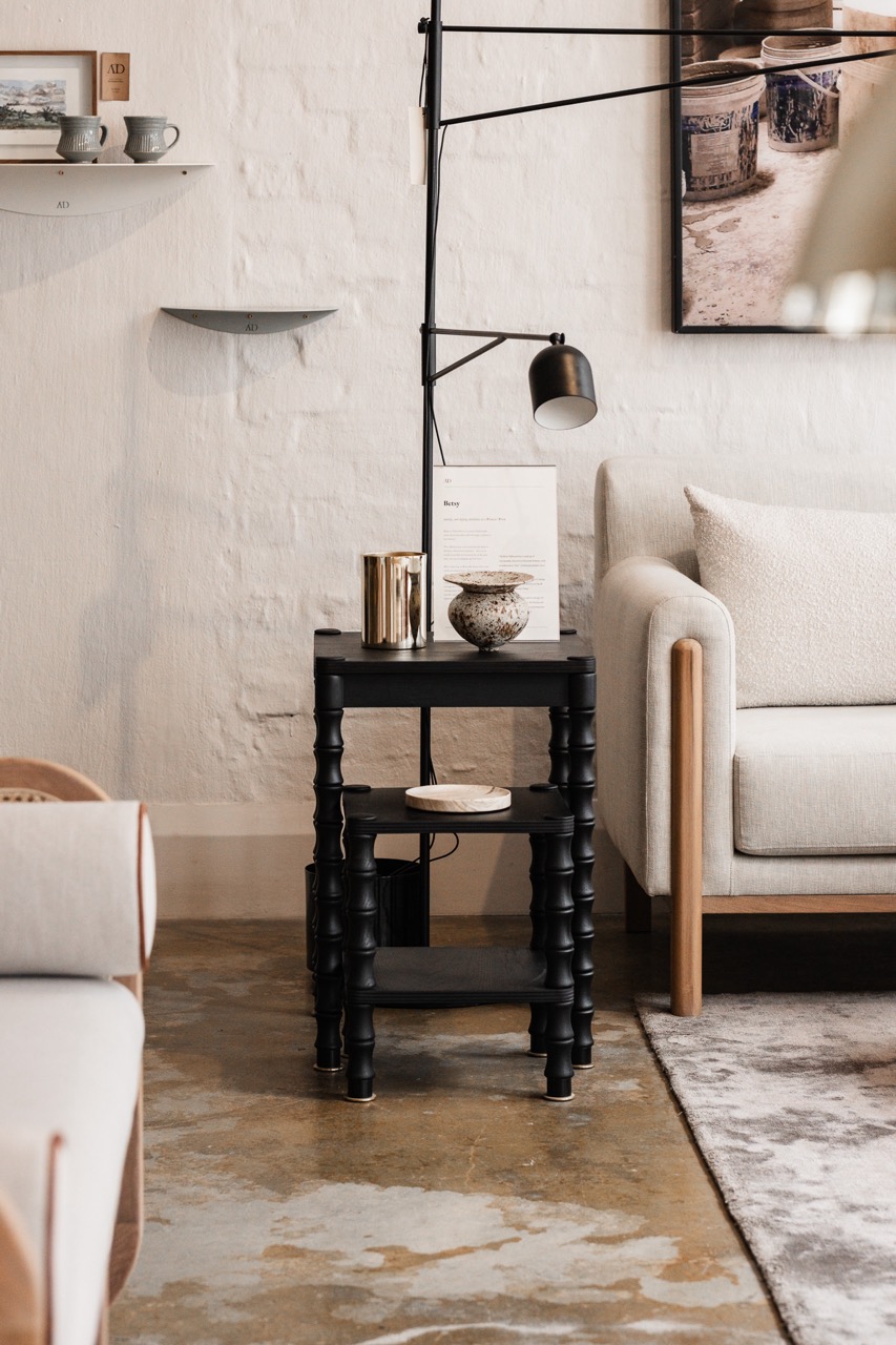 Artisanal design element with sophisticated craftsmanship