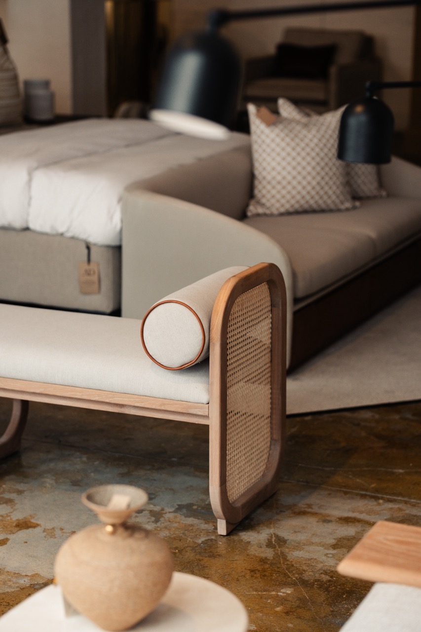 Artisanal ceramic vessels with organic forms