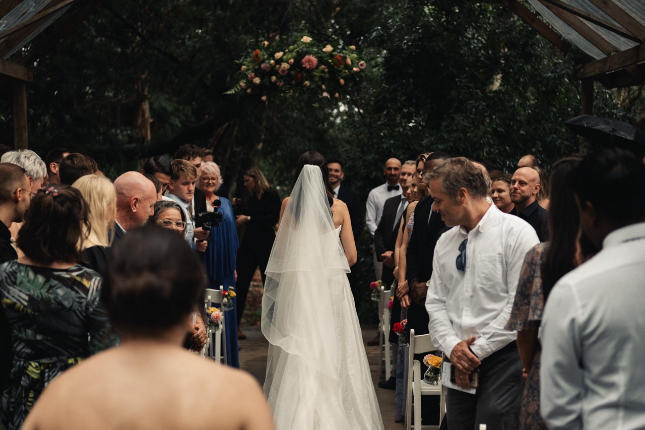 Josh and Robyn wedding moment