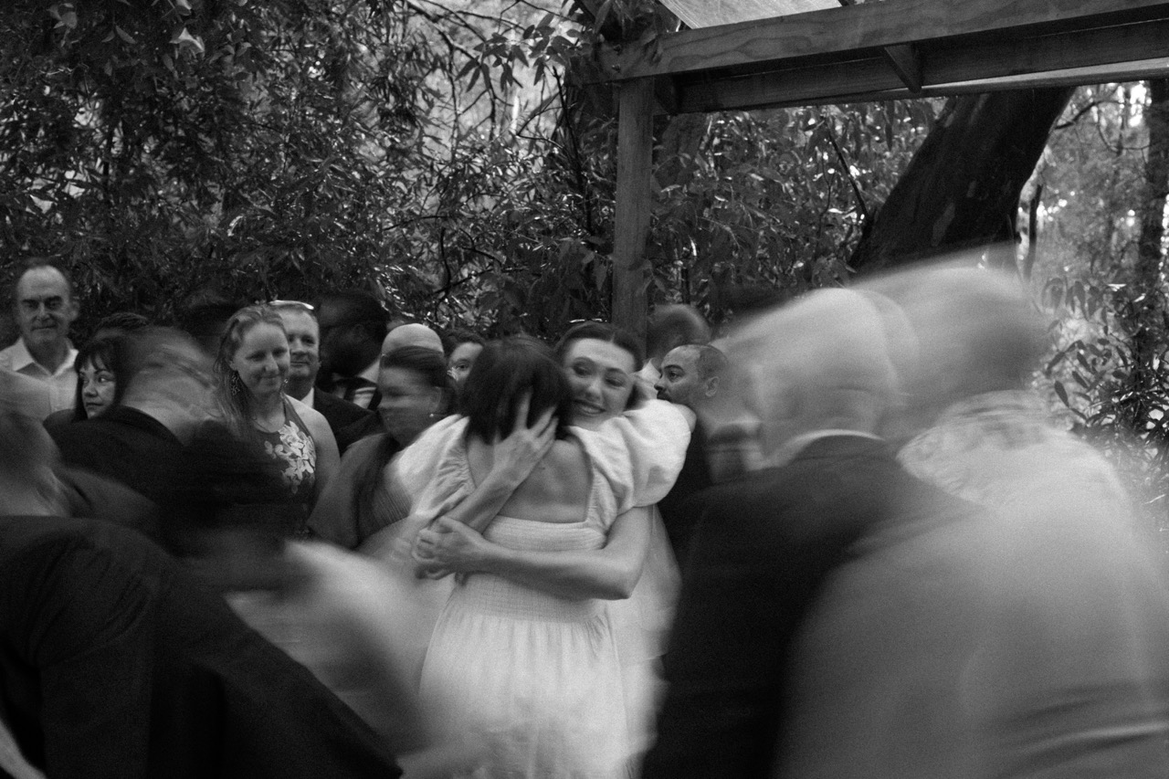 Bride walking down aisle