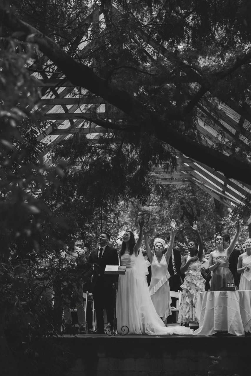 Wedding guest celebration
