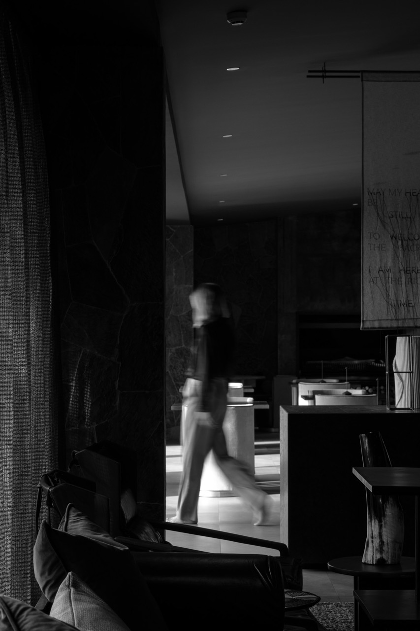 Modern commercial interior with innovative space planning and luxury design details